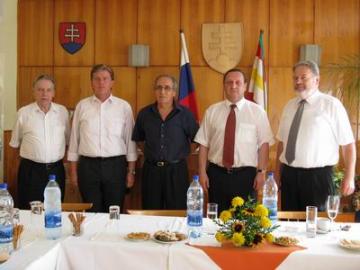 Návšteva predstaviteľov verejného a športového živ Návšteva predstaviteľov verejného a športového živ