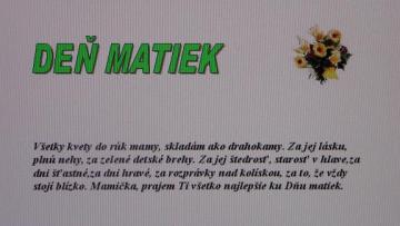 deň matiek deň matiek
