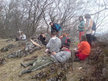 Jarný výstup na Udrinu 26.03.2011 Jarný výstup na Udrinu 26.03.2011