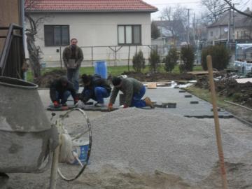 Dlažba pri Kultúrnom dome Dlažba pri Kultúrnom dome