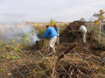 likvidácia neporiadku nad cintorínom 11/2014 likvidácia neporiadku nad cintorínom 11/2014