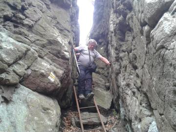 Zostup z Buchlova, 26.04.2015 Zostup z Buchlova, 26.04.2015